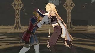 MMD Wrestling Genshin vs Zelda Part 3