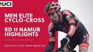 Round 11 - Men Elite Highlights  202122 UCI CX World Cup - Namur