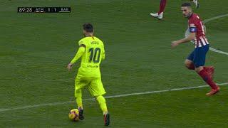 Lionel Messi vs Atletico Madrid - 201819 Away 4K UHD English Commentary