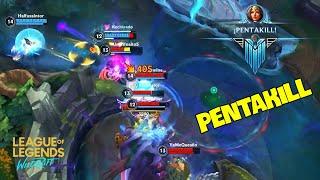 Wild Rift PENTAKILL  LoL Wild Rift Montage