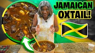 How To Make Authentic Jamaican Oxtail STEP BY STEP *Mouth Watering*