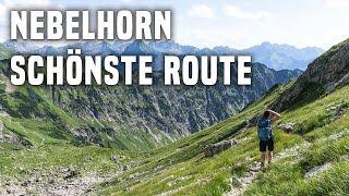 Nebelhorn-Wanderung Spektakuläre Tour durchs Oytal zum Gipfel Start Oberstdorf