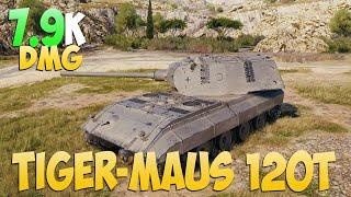 Tiger-Maus - 6 Kills 7.9K DMG - Persistent - World Of Tanks