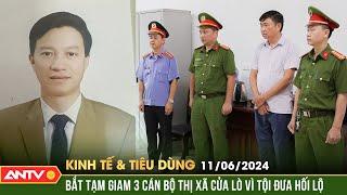 Bản tin kinh tế & tiêu dùng 116 Bắt thêm ba cán bộ đưa hối lộ trong vụ sai phạm đất đai ở Cửa Lò