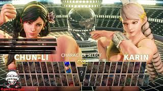 Chun Li vs Karin Mod  Street Fighter V PS4 And PC