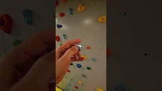 DIY indoor climbing wall