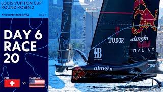 Alinghi Red Bull Racing vs. NYYC American Magic - Full Race 05092024