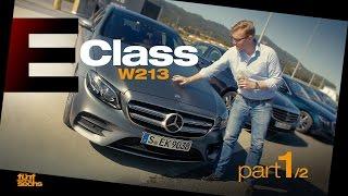 The new Mercedes E-Class W213 on Testdrive in Portugal  Pt.1 German