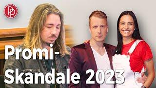 Die größten Promi-Skandale 2023 • PROMIPOOL