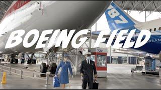 Flight to Boeing Field and Beautiful Seattle  PART 1