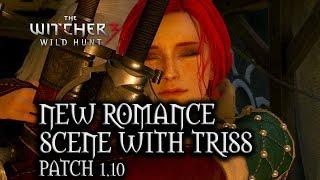 The Witcher 3 Wild Hunt - New romance scene with Triss in On Thin Ice Patch 1.10