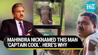 Anand Mahindra praises ‘world’s best’ Bolero driver as he escapes elephant chase  Viral