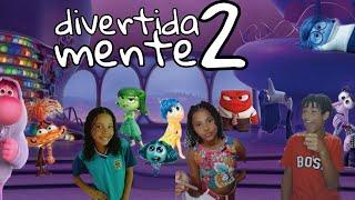 fomos ver o filme divertida mente 2 no cinemaintegrantes novos no canal