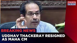 Uddhav Thackeray Resigned As Maharashtra CM Ahead Of Floor Test  Breaking News  Times Now Latest