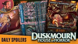 Duskmourn MTG Spoilers Impending Inferno Titan Super Panharmonicon Room and More