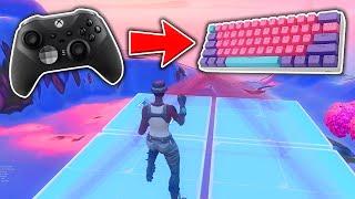 Controller Pro Tries Keyboard & Mouse in Fortnite FIRST TIME