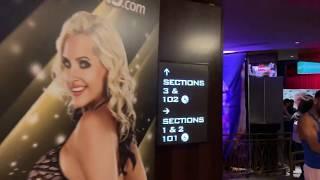 Adult Entertainment Expo 2019 - Day 2 - walk throught - MyFreeCams FanCentro Evil Angel XEmpire