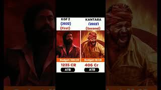 KGF 2 Vs Kantara Movie Comparison #shorts #short #viral #movie #moviecollections #movieupdates