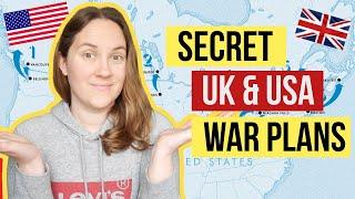 the secret American plan for hypothetical British war War Plan Red