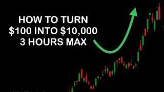 HOW TO ACTUALLY TURN $100 INTO $10000 SPX 0DTE OPTIONS strategy 2024