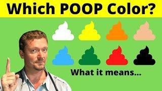 Your POOP is What Color? What Poop Color Means 2024