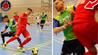 I Played in a PRO FUTSAL MATCH & I Had a FIGHT Crazy Football Skills & Goals