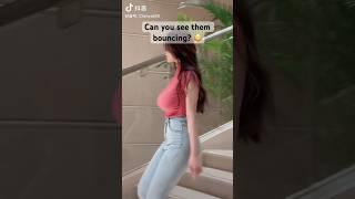 Busty Asian No Bra Tik Tok Challenge Compilation #bigbank #nobra Big Bank Compilation #tiktok 15