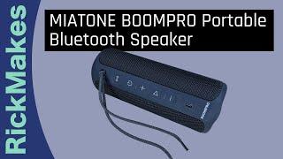 MIATONE BOOMPRO Portable Bluetooth Speaker