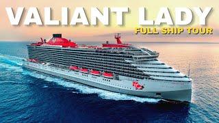 Virgin Voyages Valiant Lady  Full Ship Walkthrough Tour & Review 4K  Virgin Voyages