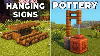 20+ NEW Build Hacks for Minecraft 1.20
