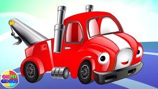Tow Truck Song  Transport Vehicles For Kids  Nursery Rhymes and Children Songs  Baby Rhymes