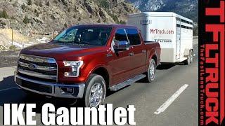 2016 Ford F-150 5.0L Takes on the Extreme Ike Gauntlet Towing Review