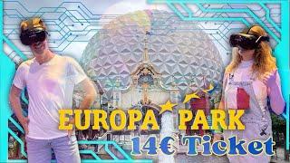 Das Europa-Park 14€ Ticket - 3 in 1