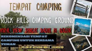 Rock Hills Tempat Camping Ground Dengan View City Light Bogor Yang Sangat Indah