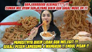 KARENA GUE MIE AYAM SUNJA JADI SERAME INI SEKARANG  PANGSITNYA BIKIN LIDAH MELEGIT 