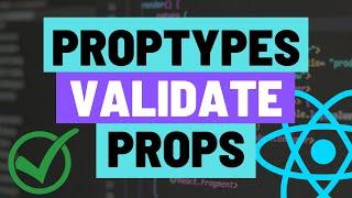 PropTypes to Validate and Provide Default Values for Functional Component Properties - React Native