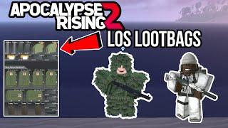 LOS LOOTBAGS  Apocalypse Rising 2 Roblox