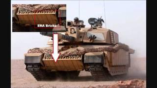 Exclusive footage on how the Tank Armour on Challenger 2 Leopard 2 and Abrams M1A2 works