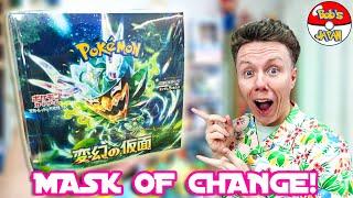Twilight Masquerade Cards from Japan? SAR Pull in our Mask of Change Pokemon Card Unboxing