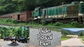 RIDE ROYAL BLUE In East Tennessee  ETERNAL FLAME  ABANDONED TRAIN  BRUSHY MTN PRISON  Honda