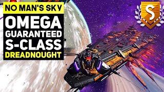 No Mans Sky OMEGA - How To Get  The NEW S-CLASS Dreadnought Fast & Easy NMS Update 4.5 Tips