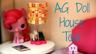 HUGE AMERICAN GIRL DOLL HOUSE TOUR  2015 