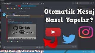 DİSCORD YOUTUBE BİLDİRİM BOTU NASIL YAPILIR?