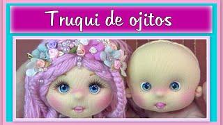 SUPER TIPS OJITOS DE BOTÓN para muñecas video - 596