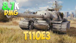 T110E3 - 6 Kills 8.7K DMG - Mighty - World Of Tanks