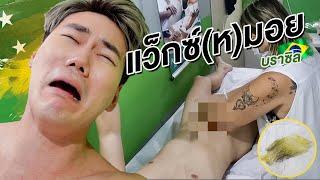 18+ แว็กซ์หมอยบราซิล Brazilian Wax โดนชะนีกระชากกระปู๋ครั้งแรก   HOTTEST Brazilian Wax EVER