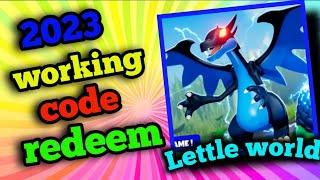 All Secret Little World Codes 2023  Codes for Little World 2023 - Roblox Code