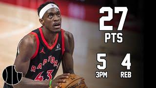 Pascal Siakam Highlights  Jazz vs. Raptors  12th Jan 2024