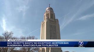 Gov. Ricketts supports total abortion ban including cases of rape or incest