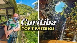 TOP 7 MELHORES PASSEIOS EM CURITIBA E ARREDORES COM TREM PARA MORRETES BURACO DO PADRE E PARQUES